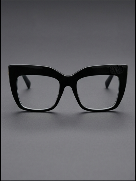 ￼ luxury black/golden glasses