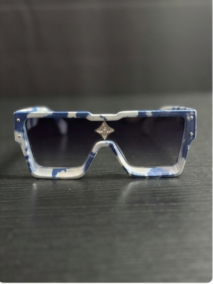 Blue& white glasses