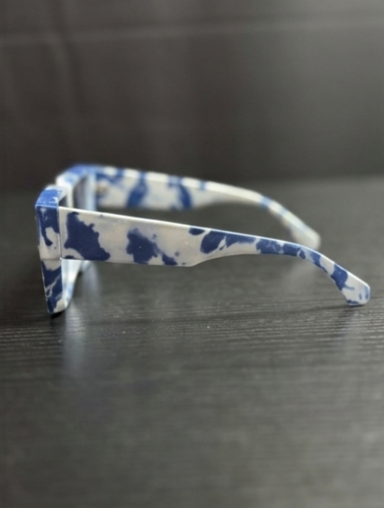Blue& white glasses