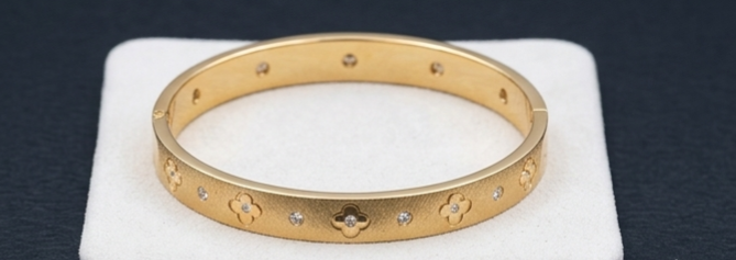 Gold Stainless steel bracelet