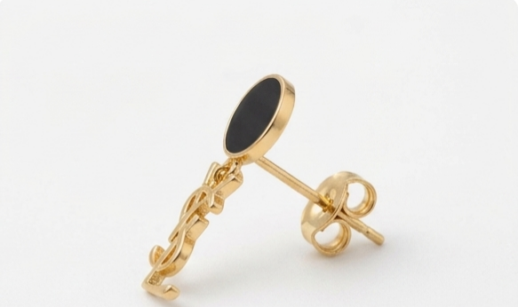 Black & Gold earrings