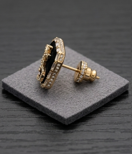 Black earrings
