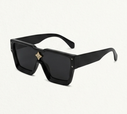 Luxury black glasses