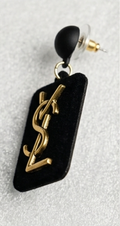 Black/golden luxurious Earrings