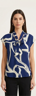 Short sleeve blouse