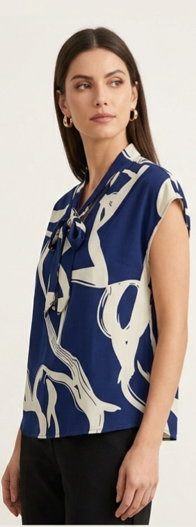 Short sleeve blouse