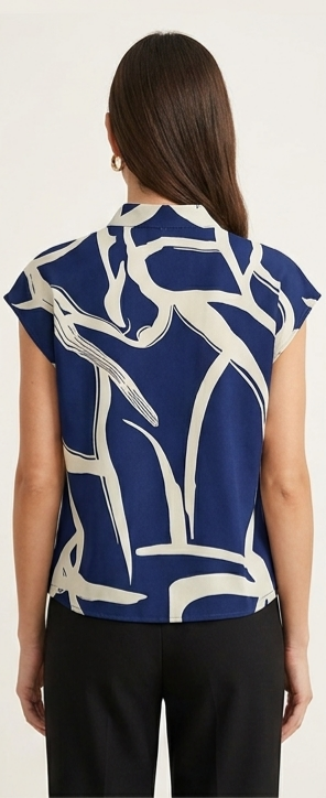 Short sleeve blouse