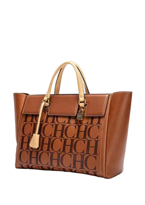 Carolina Herrera luxury brown bag