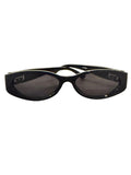 Luxury black designer sunglasses-premium fashion eyewear ￼